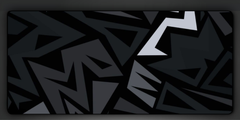 Abstract Deskmat — abstract gaming decor wall art for gaming room