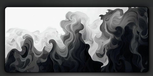Abstract Deskmat — abstract gaming decor wall art for gaming room