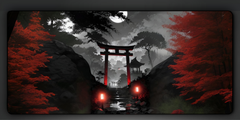 Chinese Red Deskmat — deskmat india wall art for gaming room