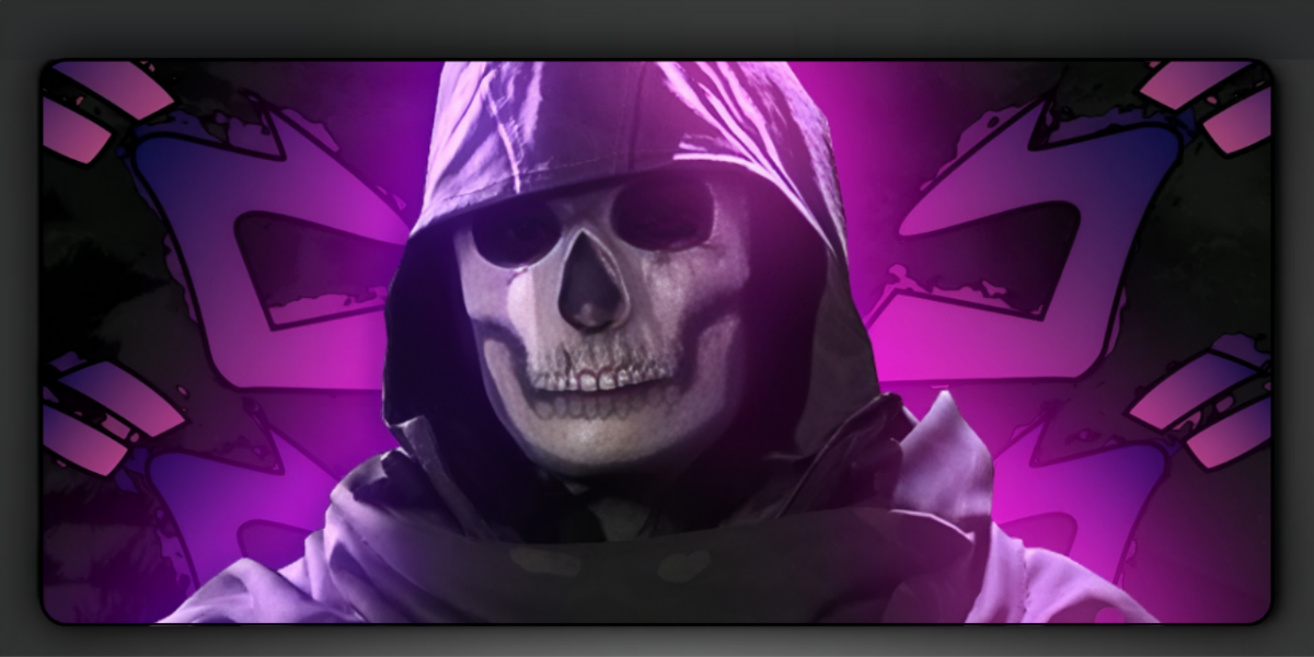 Call of Duty Ghost Deskmat — call of duty wall art for gaming room