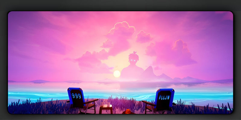 JuiceWorld Fortnite Deskmat