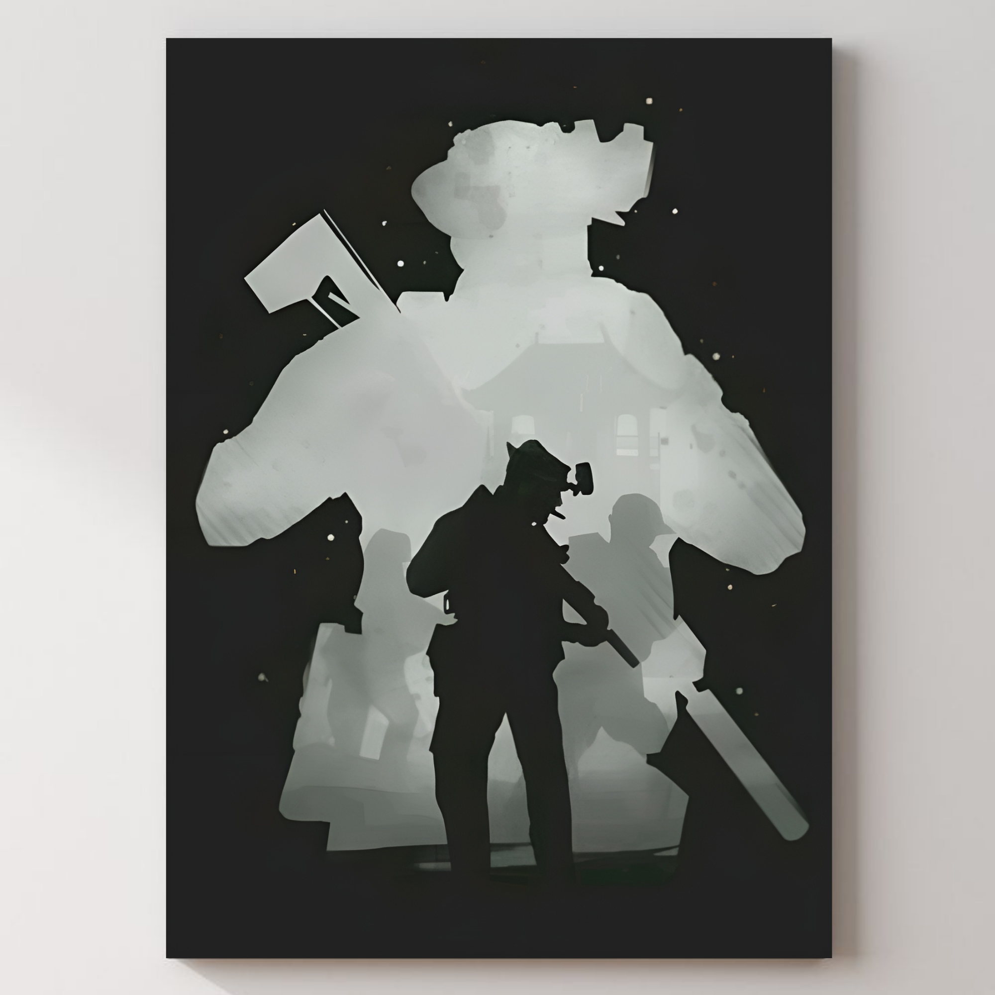 Call Of Duty Metal Poster — aluminium poster wall art for gaming room