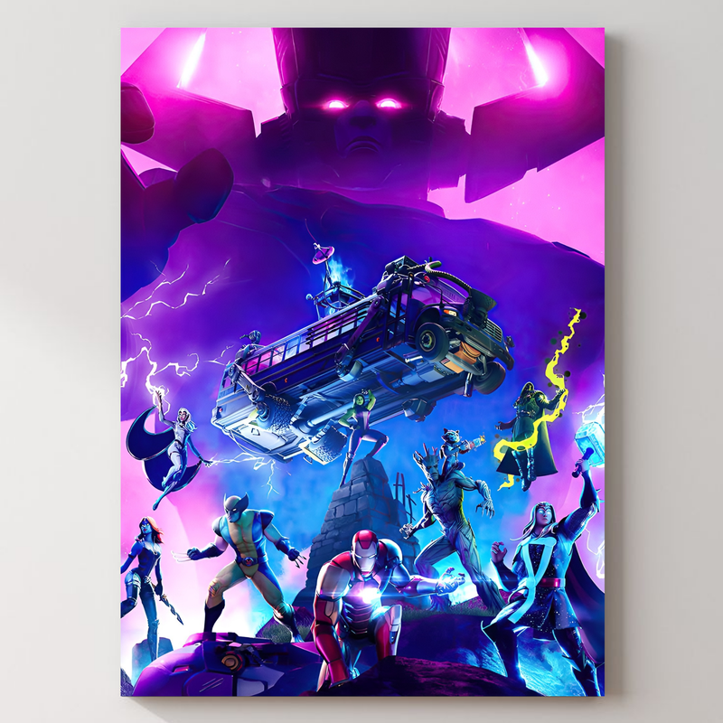 Fortnite Metal Poster