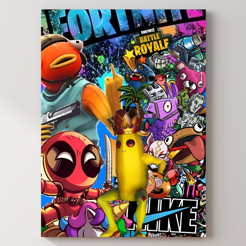Fortnite Metal Poster