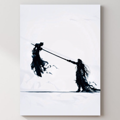 You aint above White Metal Poster — aluminium poster wall art for gaming room