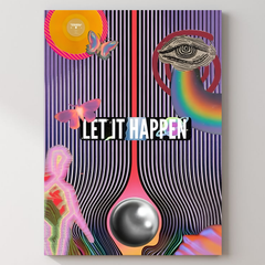 Tame Impala - Let It Happen Metal Poster — aluminium poster wall art for gaming room