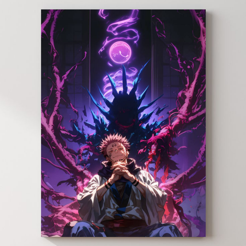 Sukuna Metal Poster