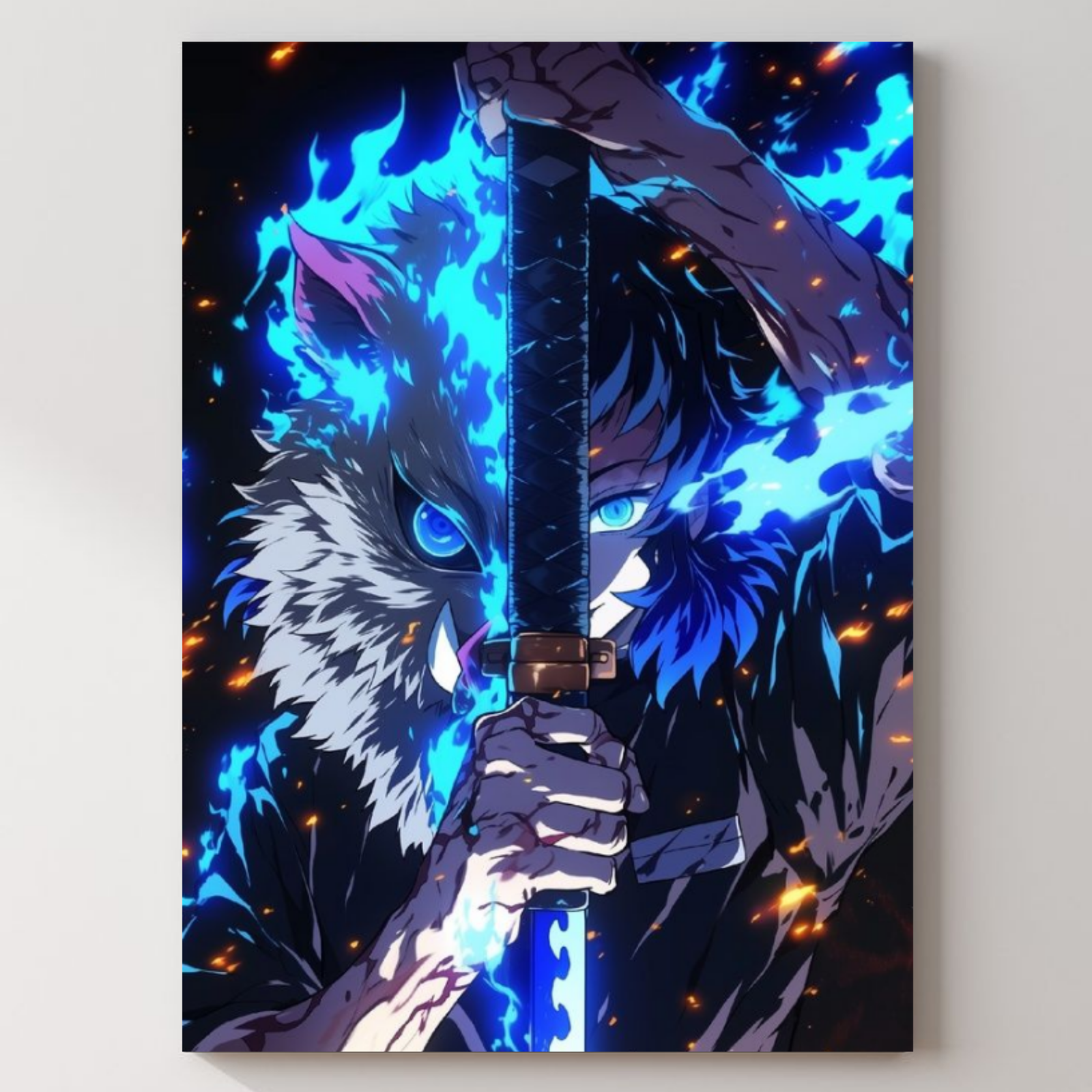 Anime Metal Poster Vol. 12 — aluminium poster wall art for gaming room