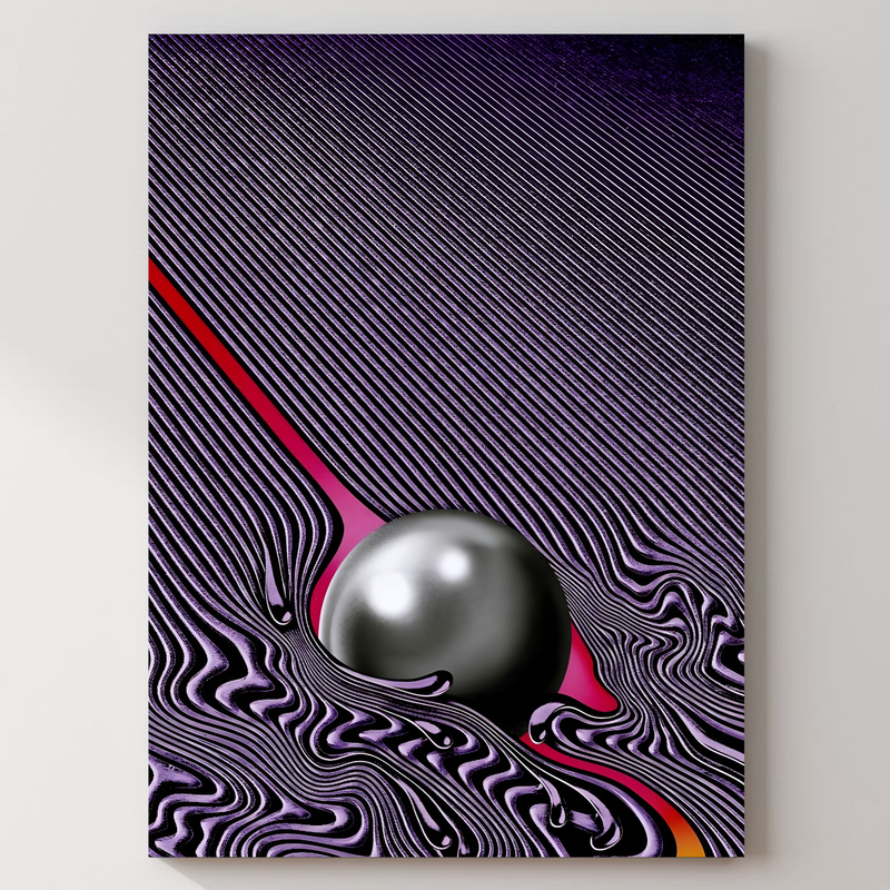 Tame Impala Metal Poster