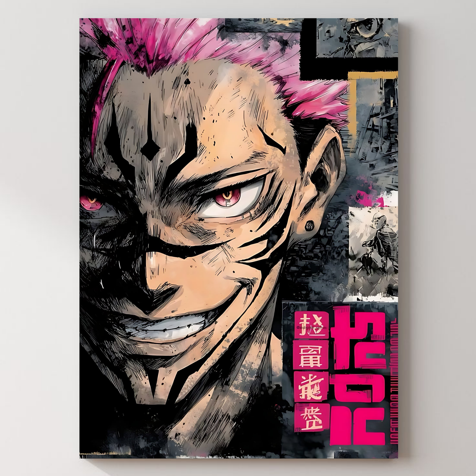 Nevraa Metal Poster Vol. 20 — aluminium poster wall art for gaming room